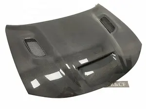 Капот из углеродного волокна для 2015-21 Dodge зарядное устройство SRT Hellcat Redeye стиль карбоновый капот передний капот с вентиляционные отверстия
