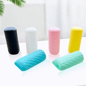 Funda de silicona para botella, contenedor de viaje elástico, funda protectora a prueba de fugas para exteriores - Product Image 1