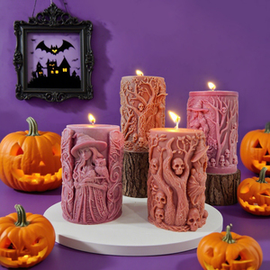 Molde <span class=keywords><strong>de</strong></span> Silicona <span class=keywords><strong>de</strong></span> Calavera <span class=keywords><strong>de</strong></span> Bruja <span class=keywords><strong>de</strong></span> Halloween, Grande, Personalizado, Reutilizable, <span class=keywords><strong>de</strong></span> Grado Alimenticio, para Pasteles, Empaquetado <span class=keywords><strong>en</strong></span> Bolsa - Product Image 2