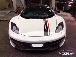 ชุดแต่ง McLaren MP4-12C ชุดแต่ง MP4-12C อัพเกรดสไตล์ RZ สปอยเลอร์กันชนหน้าและหลัง คาร์บอนไฟเบอร์ - Product Image 6