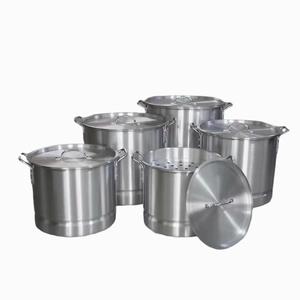 Công nghiệp nhà bếp súp thương mại lớn nấu ăn Chứng Khoán nồi với nồi hấp khách sạn nồi Bộ đồ nấu nướng đặt lớn súp nồi nấu ăn - Product Image 1