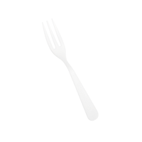 Set di posate usa e getta per forchetta da frutta riciclabile Mini cucchiaio in plastica CPLA