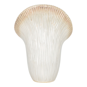 Vaso in ceramica scultoreo a forma di campana con texture scanalata per l'arredamento del soggiorno e l'esposizione domestica - Product Image 4