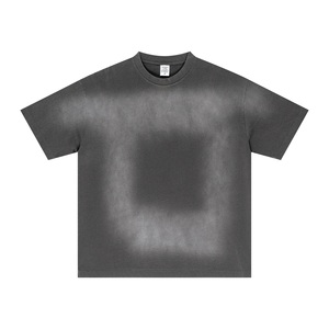 Camiseta de Manga Corta para Hombre, 100% Algodón, Color Sólido, con Logotipo Personalizado, Básica, Informal, Transpirable, Esencial para el Uso Diario en Verano - Product Image 5