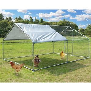 Kandang unggas berbentuk menara, rumah ayam betina, pena luar ruangan Hamster kelinci, kandang Hutch, struktur logam kandang ayam - Product Image 2