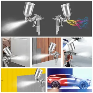 Pistolet à air comprimé haute pression K3-0.5mm à alimentation par gravité 0.5mm pour la peinture automobile et les outils de réparation, pulvérisateur de peinture professionnel - Product Image 4