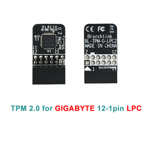 12Pin 12-1Pin LPC กิกะไบต์ TPM GC-TPM2.0_S โมดูลแพลตฟอร์ม SLB9665 trused โมดูล TPM โมดูล2.0สำหรับพีซี Gigabyte 12Pin - Product Image 3