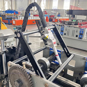 Rouleau d'étagère de machine de panneau d'étagère de supermarché d'approvisionnement d'usine formant la machine petit pain entièrement automatique de poutre de boîte formant la machine - Product Image 4