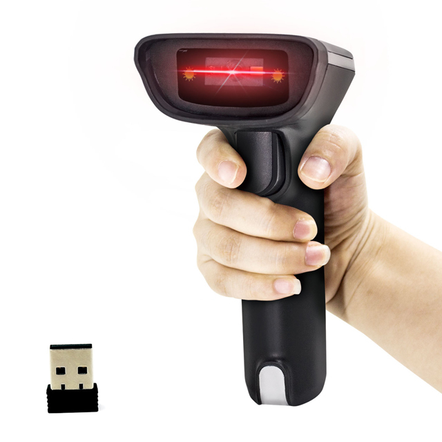 Symcode MJ-6708 2D Handheld Barcode Scanner with Stand USB Interface CMOS Light Source Print Feature in Stock!