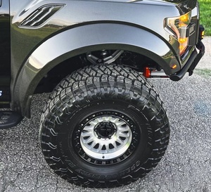 SW Beadlock 4x4 Roues 17x9 6x139.7 8x170 Off Road Jante de voiture forgée en aluminium pour F-150 Toyota Nissan Jeep RAM Hummer Lexus - Product Image 1