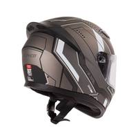 Casques intégraux universels en ABS toutes saisons certifiés DOT, casque de moto modulaire vintage intelligent pour hommes
