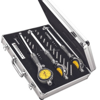 Jauge de calibre interne Starrett 3089M 6-450 mm 0,01 mm avec pointe en carbure, micromètre interne métrique avec étui OEM