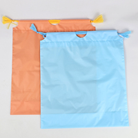 Sacs de voyage en plastique refermables à cordon, colorés et givrés, pour le sport, pochettes à cordon, emballages à cordon