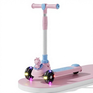 Patinete Plegable para Niños, <span class=keywords><strong>Coche</strong></span> Montable Plegable para Bebés, Apto para Niños y Niñas de 1 a 8 Años, Puede Usarse para Conducir - Product Image 2