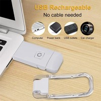 Lampe Marque-Page LED Pliable et Flexible, Rechargeable USB, Réglable, Portable, avec Clip pour la Lecture et Protection des Yeux