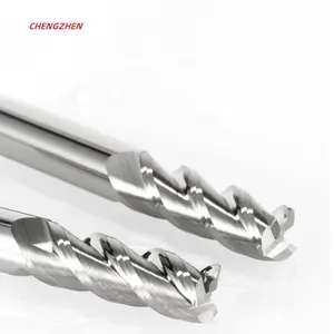 Fraise à rayon circulaire 55HRC en alliage tungstène-cobalt à 3 cannelures, 150 mm, pour aluminium, bois, MDF, avec tête NC, bord de coupe 10 mm, OEM - Product Image 1