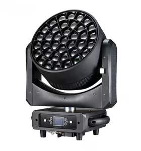 Luz Móvil Profesional CTO Inalámbrica con Efecto Estroboscópico de Mezcla de Colores 180 °   Inversor de Señal para Discoteca DJM37Z3 - Product Image 1