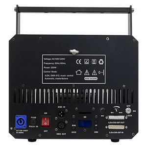 12W a todo color RGB luz láser luces <span class=keywords><strong>de</strong></span> escenario Dj Disco bar Club Show evento Fiesta alquiler venta al por mayor ventas - Product Image 5