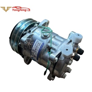 Nhà Máy Giá 24V phổ <span class=keywords><strong>Auto</strong></span> Car AC máy nén cho xe tải xcmg cho Volvo Sanden 508 507 509 510 sd508 5s14 <span class=keywords><strong>5h14</strong></span> 2A 132 mét - Product Image 2