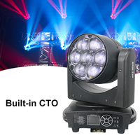 Grace 7x40W Mini Zoom Wash Led Moving Head Dj Disco Movinghead Stage Lights