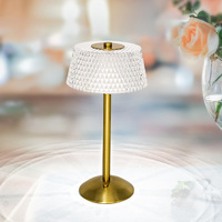 Lámpara De Seta Lámpara de mesa LED con punta de moda con diseño recargable para decoración de restaurante interior al aire libre Lámpara de mesa