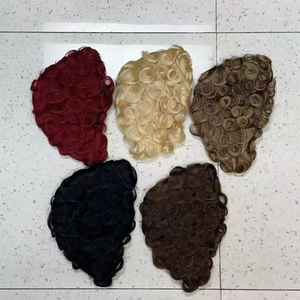 Promotion Letsfly Cheap Wholesales 7$ Full machine <b>Wigs</b> Short Pixie Cut <b>Wigs</b> Natural Human Hair 613# Cheap <b>Wigs</b> <b>Grey</b> - Product Image 3