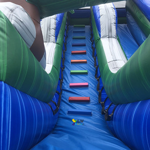 Thương mại PVC đôi trượt thư bị trả lại nhà Jumper bouncy lâu đài lớn trượt nước hồ bơi trượt nước Inflatable - Product Image 5