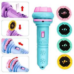 Linterna Proyector para Niños, Lámpara de Cuentos para Dormir, Juguete Educativo Temprano, Regalo de Navidad, Juguete Luminoso - Product Image 6