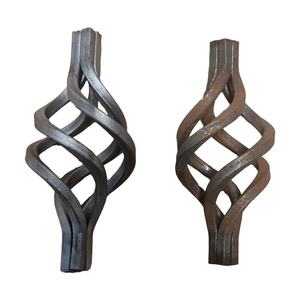 Collare per Balaustra in Ghisa a Basso Prezzo, Borchie in Ferro Battuto, Superficie Sabbiata, Tecnologia Forgiata, Stile Tradizionale Europeo - Product Image 6