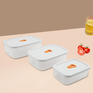 Recipientes para Almacenar Alimentos con Tapas Herméticas, Recipientes de Plástico para Almacenar Alimentos en la Cocina, Recipientes Reutilizables a Prueba de Fugas para Preparar Comidas - Product Image 6