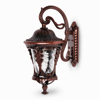 GREENER Lampe murale LED extérieure étanche IP65, haute luminosité, en aluminium avec diffuseur en polycarbonate, garantie 3 ans, dimmable, décorative