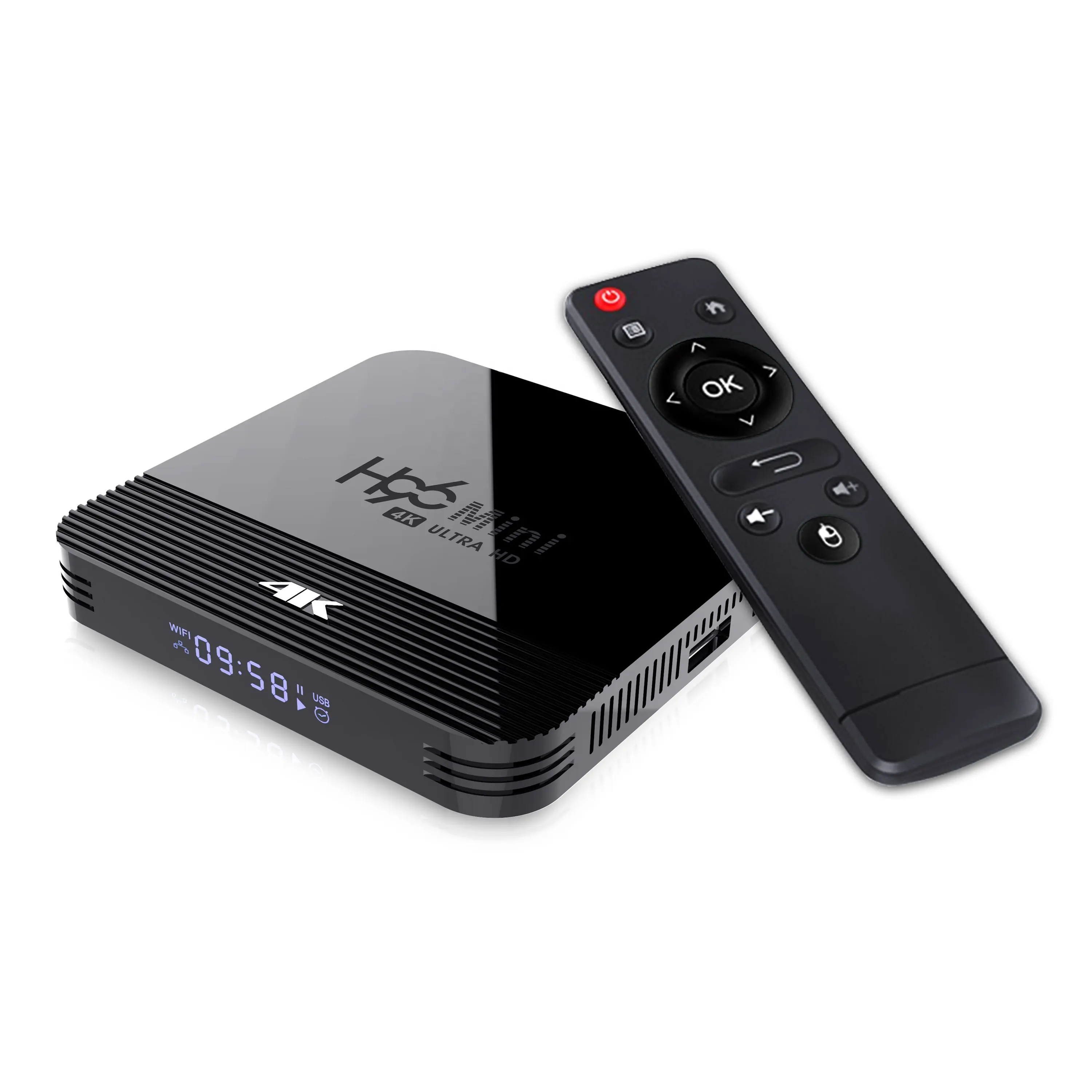 Fábrica al por mayor de 2Gb 16Gb H96 Mini H8 Android Streaming Media Player RK3228A Quad Core 2Gb + 16 gb H96 Mini H8 4K Hd Media Player