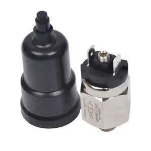 adjustable 1-10 bar 1/4 external thread normal closed NC type 24V DC air pressure switch QPM11-NC