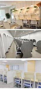 Bureau d'étude moderne en bois pour <span class=keywords><strong>bibliothèque</strong></span>, idéal pour l'auto-apprentissage, le travail de bureau et la lecture - Product Image 3