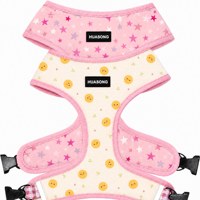 Arnés Reversible para Perro de Neopreno Ajustable con Tiras Reflectantes y Hebillas de Liberación Rápida para Perros Pequeños, Medianos y Grandes