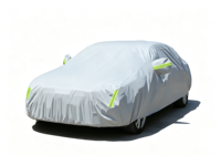 Housse de voiture universelle toutes saisons en tissu Oxford épais et isolé, résistante à l'eau, aux UV, à la grêle et aux rayures