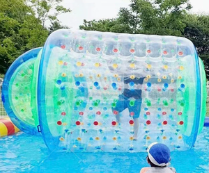 Balle gonflable colorée populaire pour la marche sur l'eau et jouet tambour aquatique pour le plaisir estival dans les parcs aquatiques et les piscines - Product Image 1