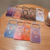 Nouvelle coque de téléphone magnétique antichoc colorée compatible avec iPhone 18 Pro 17 16 Plus 15 Pro 14 Pro 13