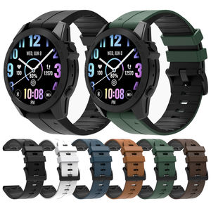 Eraysun-<span class=keywords><strong>Correa</strong></span> de liberación rápida para reloj <span class=keywords><strong>Garmin</strong></span>, <span class=keywords><strong>correa</strong></span> de cuero genuino vintage de 20/22/26mm, <span class=keywords><strong>Fenix</strong></span> 7, 7S, 7X, 6S, 6, 6X, 2017, 2017, 2017 - Product Image 2