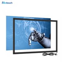 Nouveau kiosque interactif à écran multi-touch de 86 pouces, kit de superposition à 40 points, cadre tactile infrarouge sans pilote USB, Linux professionnel