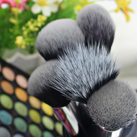 Échantillon Gratuit HMU, Faible MOQ pour l'impression de logo, Ensemble de 15 pinceaux de maquillage en bois doux avec poils de poney et synthétiques, Acheter des pinceaux de maquillage