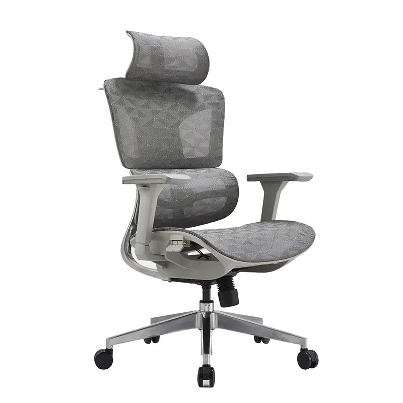 dierlun cheap ergonomic recliner office chair high back mesh office chair with footrest headrest lumbar support