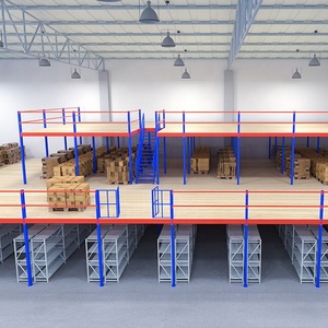 Taller de almacén de estructura de acero personalizado con entresuelo con <span class=keywords><strong>escaleras</strong></span> con alta calidad - Product Image 5