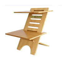Bureau d'ordinateur en bambou Lit de petit déjeuner Bureau d'ordinateur portable en bambou 100% Meubles en bambou modernes et solides de toutes tailles