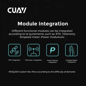 Controlador de Vuelo Personalizado CUAV Boar V5+ X7 Pro Pixhawk, Simulador ESC, Compatible con Personalización de LOGO y Módulos, RTK - Product Image 6