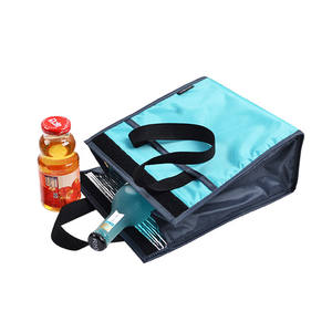 Bolsa refrigeradora de almuerzo impresa personalizada de Vietnam, bolsa refrigeradora portátil reutilizable con aislamiento de playa para entrega de alimentos, bolsas refrigerantes para comida de picnic - Product Image 2