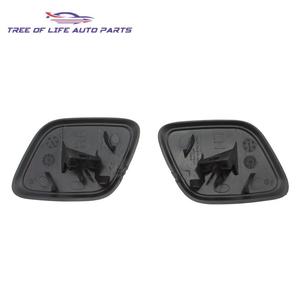 Ford Focus Front Bumper Headlight <b>Washer</b> Nozzle Cover Cleaning Cap 1719217 BM5113L018AD Left Right Pair - Product Image 2