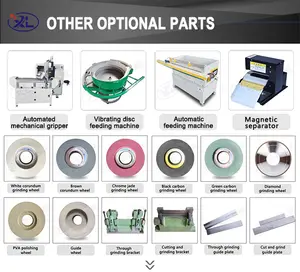 Xieli Machines Hoge Precisie Eenvoudig Te Bedienen Kleine Handmatige Centerloze Grinder Cnc Centerloze Slijpmachine