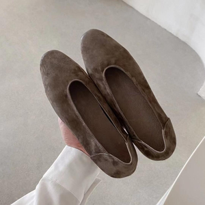 100% daim cuir <span class=keywords><strong>d</strong></span>'agneau et cuir de porc intérieur femmes mocassins plats chaussures formelles bureau dames mocassins bas quantité minimale de commande personnaliser logo fait - Product Image 4