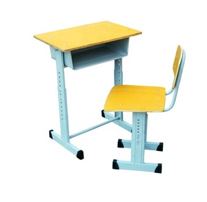 Ensemble scolaire ergonomique durable de conception moderne de haute qualité Bureau et chaise réglables confortables pour les enfants pour l'apprentissage des élèves - Product Image 1